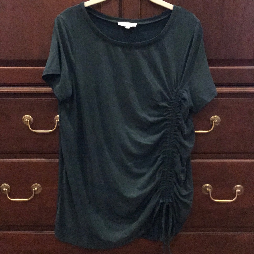 Grace & Lace Lace Up Tee Size Small